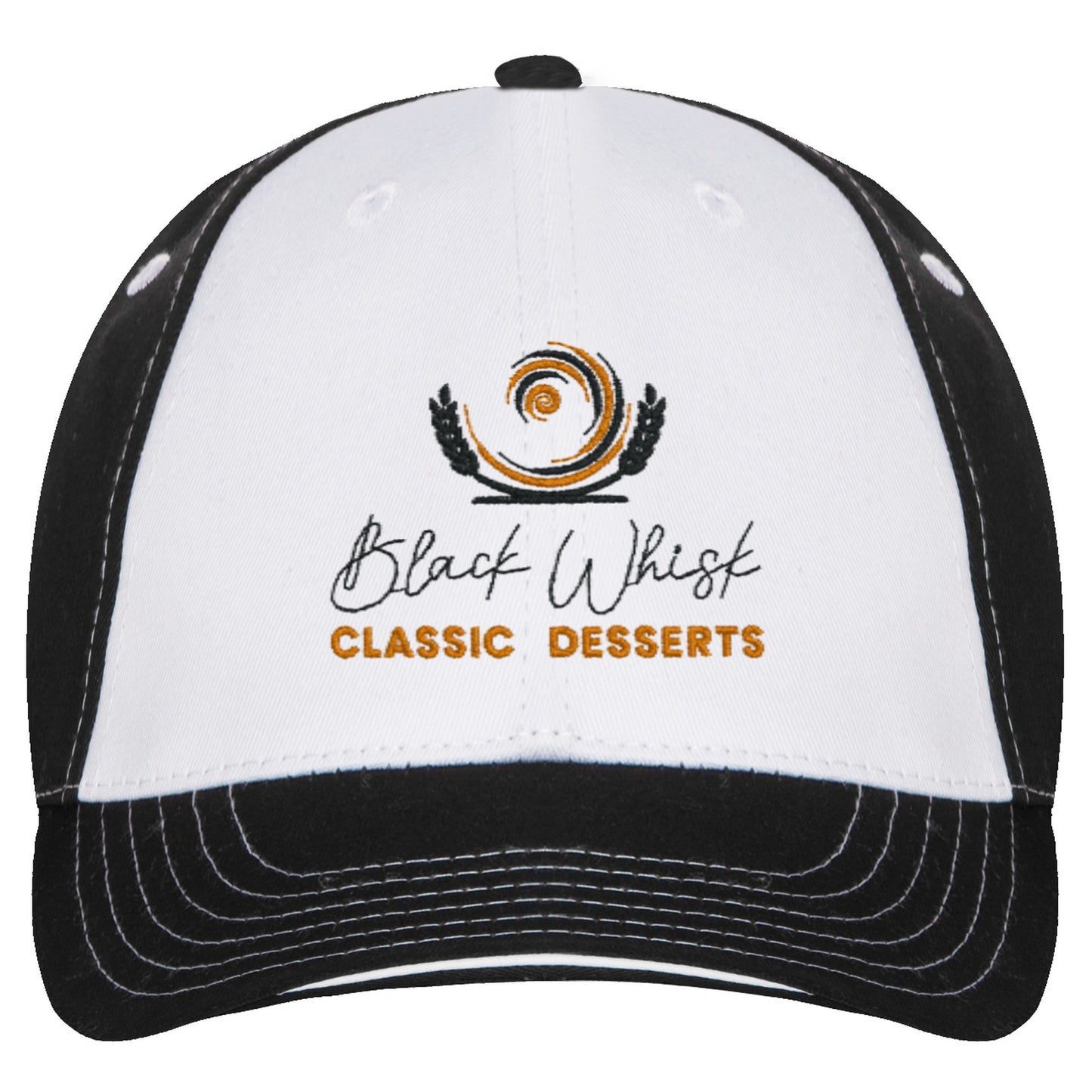 Black Whisk Sportsman Cap