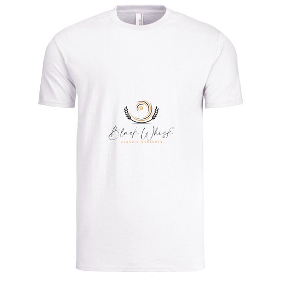 Black Whisk Short Sleeve Unisex T-Shirt